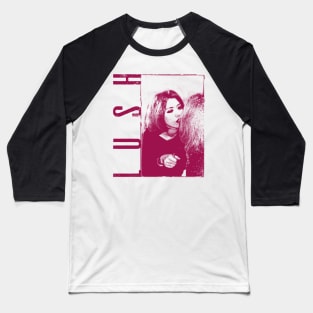 Lush  † † † † †  Retro Aesthetic Design Baseball T-Shirt